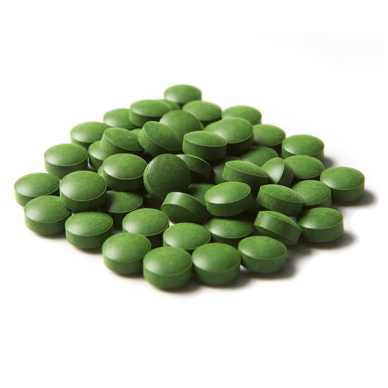 PureRaw Chlorella Pellets from Germany - Chlorella Tablets Algae Rich