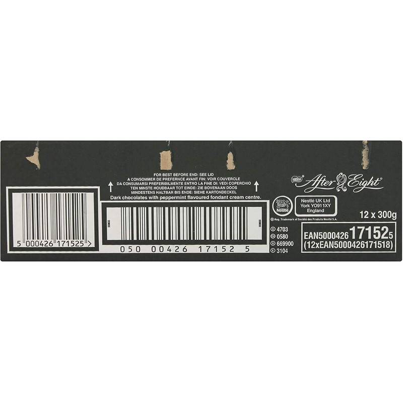 After Eight Carton 300g