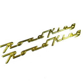 3D Logo Emblem Sticker Decal Polish Gloss Raise Up Compatible with Road King FLHR Touring FLHRCI Classic FLHRXS