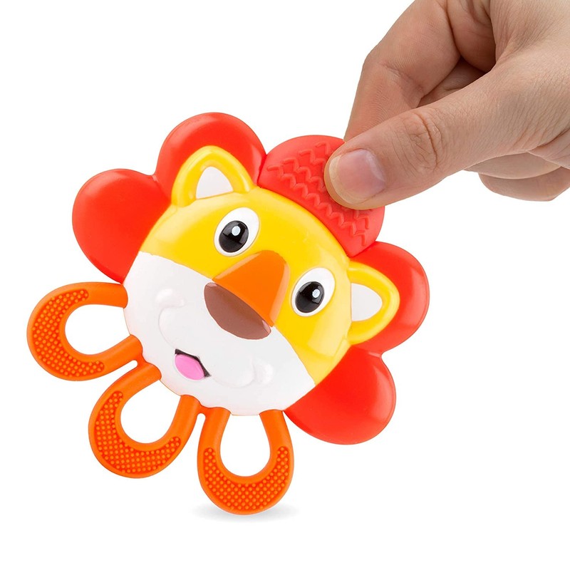 Nuby Vibe-Eez Teether, Lion