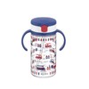 Richell Aclea Straw Mug R 320, Navy Blue, 1 Piece,