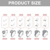 Ring Adjuster Set - Includes 12 Adjusters and 1 Silver
