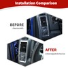 RT-TCZ for RAM Dash Air AC Vents Trim Cover Frame