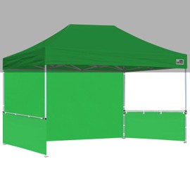 Eurmax USA Walls for 10'x15' Pop-up Booth Canopy Tent Commercial Instant Canopies,Enclosure 1 Full Sidewall & 2 Half Walls ONLY,NOT Including Frame and Top