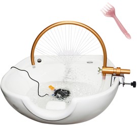 Head Spa Waterfall for Shampoo Bowl,Portable Salon & Spa Equipment,Water Circulation Tools for Hair Salon Equipment,at Home Head Spa