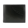 Piel Cabrera National Police Honor Badge Wallet Black Black, black,