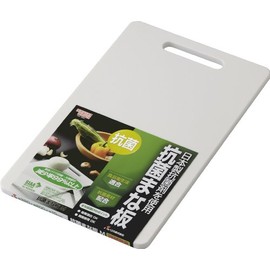 Squirrel Cutting Board, Antibacterial, M, White, Width 12.6 x Depth 7.9 x Height 0.4 inches (32 x 20 x 1 cm)
