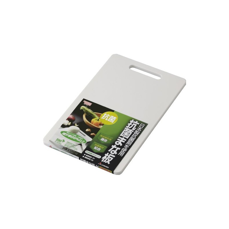 Squirrel Cutting Board, Antibacterial, M, White, Width 12.6 x Depth