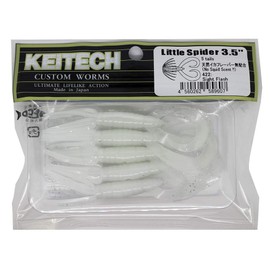 Keitech Little Spider 3.5 Inch Sight Flash (No Scent)