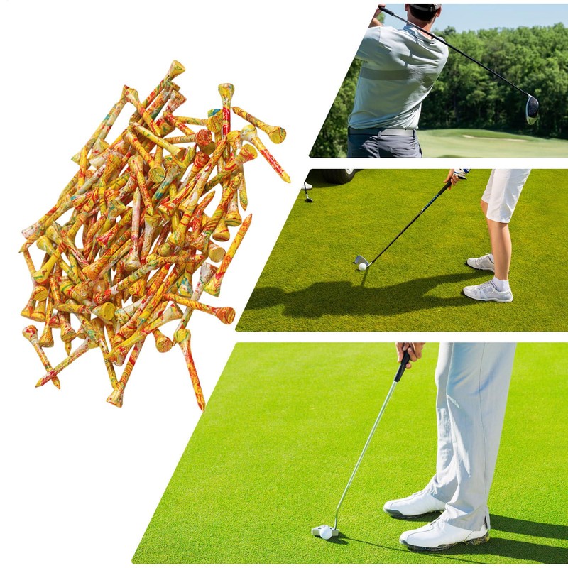 Wooden Golf Tees - Professional Golf Tees,Portable Swing Training Accessories