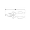CrV Combination Pliers 160 mm Flat Nose Pliers Combination Pliers