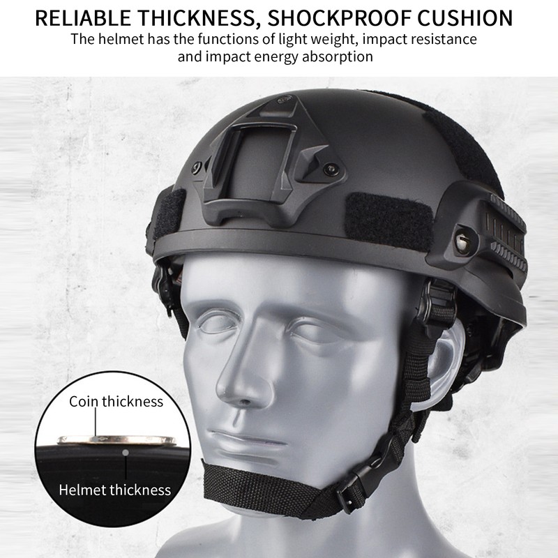 Lightweight Military Helmet Breathable Comfortable Head Protect Equipment for Outdoor