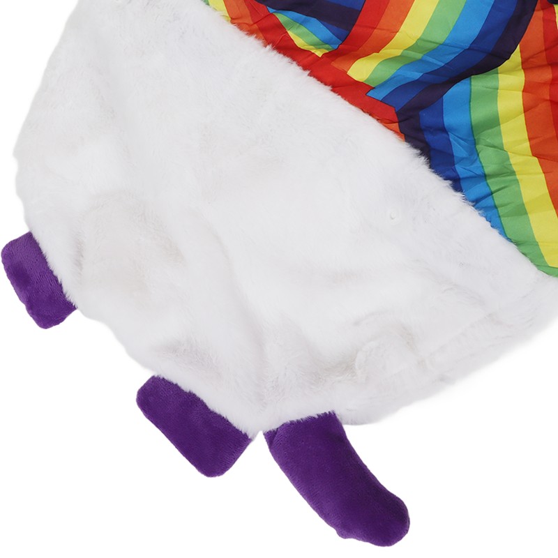 Kids Sleeping Bag Cartoon Animals Soft Plush Wearable Foldable Prevents