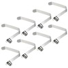 PATIKIL 9.5x9mm Kayak Paddle Snaps, 8 Pack Pole Push Button