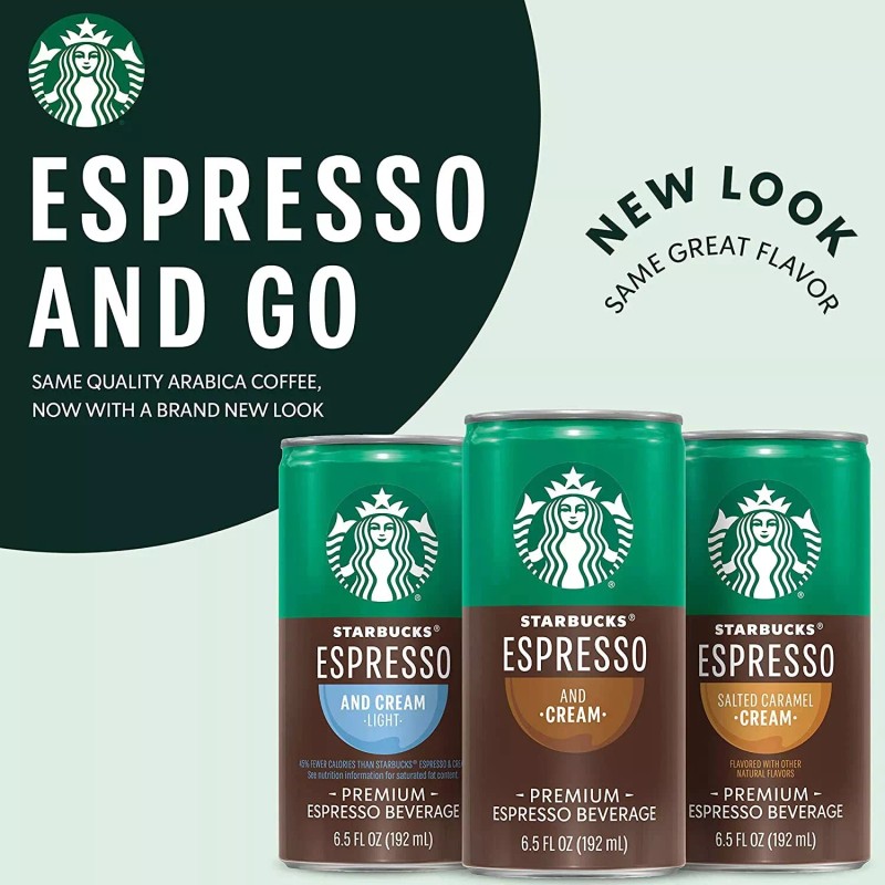 Starbucks Espresso and Cream (6.5 fl. oz., 12 pk.) NO