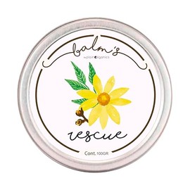 Balm's Rescue 100g - Bálsamo Natural Aceite de Árnica para Golpes, Activar la Circulación y Contracturas Musculares con Cera de Abeja y con Aceites Es