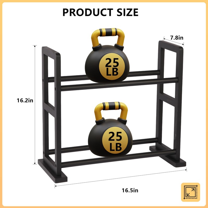 Onemacc 3D Printer Filament Storage Rack Desktop, Wooden 3D Printer