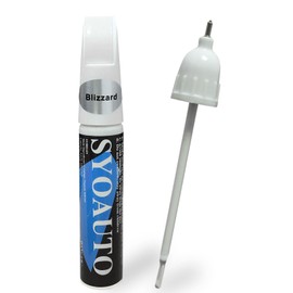 SYOAUTO Blizzard Pearl 070 Touch Up Paint Fit for Toyota Cars Auto Touch up Paint Scratch Repair Pen Brush and Tip 2 in 1 Blizzard Pearl 070