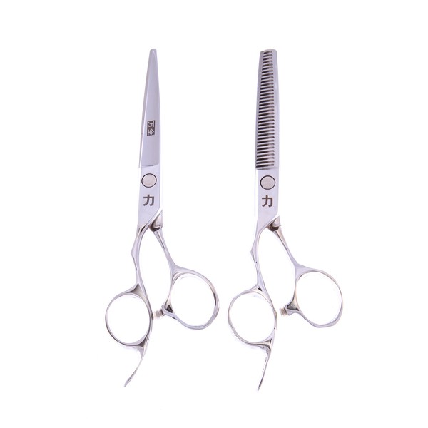 Shears Direct Left Hand Cutting and Blending Shears with 35 Teeth, 6 Inch,4 Oz