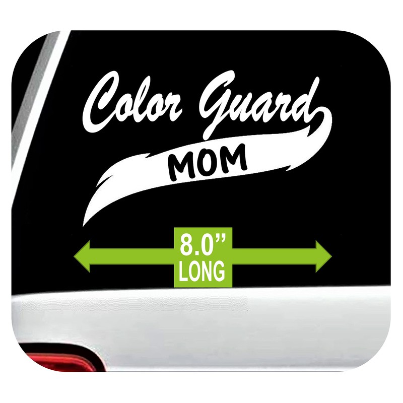 A1056 Color Guard Mom Decal Sticker