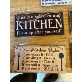 Kitchen New funny man cave signs Home decor kitchen Bathroom Hanging wall