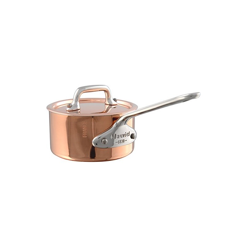 Mauviel M'Minis Copper & Stainless Steel Mini Sauce Pan with