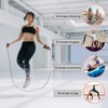 PVC Skipping Rope - Adjustable Length Jump Rope for Fitness,