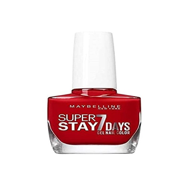 Maybelline New York Professional Nail Polish - Gel Technology - Super Stay 7 Days - Passion Red (08)