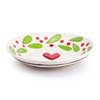 DEMDACO Heartful Home Holiday Red, White, Green 13 Inch, Ceramic