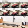 Suptek Hex LED LCD Monitor Stand up Desk Mount Extra