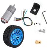 DIY Encoder Gear Motor with Mounting Bracket 65mm Wheel Kit