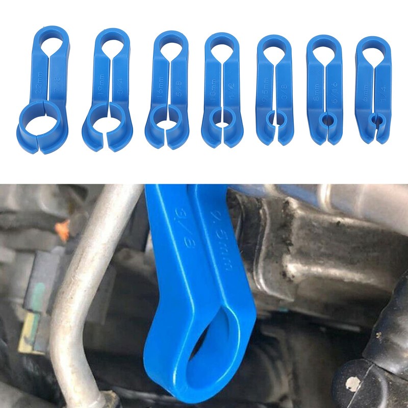 Qiilu Fuel Line Removal Tool, 7PCS/Set AC Fuel Line Disconnect