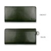 Lee 0520232a Luxury Italian Leather Round Zipper Long Wallet (8