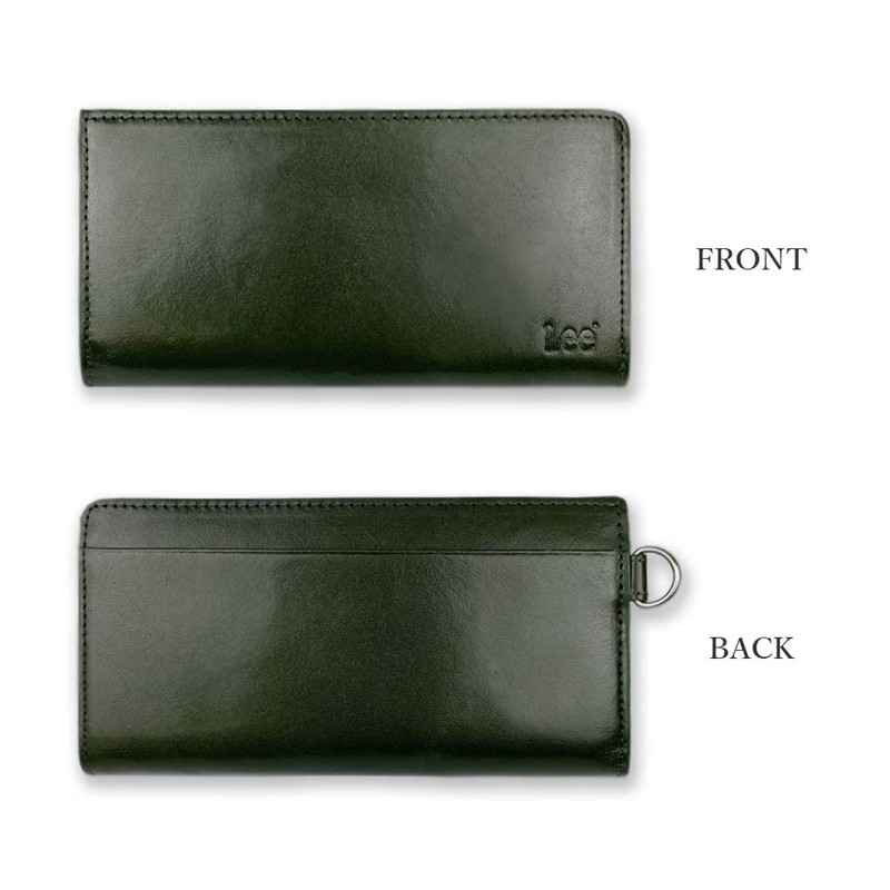 Lee 0520232a Luxury Italian Leather Round Zipper Long Wallet (8