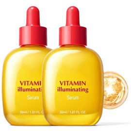 2PCS Sérum Nocturno con Retinol y Vitamina para Rostro - Serum facial Night Repair Retinal 30 ml - con Niacinamida, Péptidos y Ácido Hialurónico, Tratamiento Facial para Piel Brillante