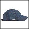 White Fang CA821 Denim Cap, Logo, English Letters, Hat, Running,