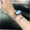TEHAUX 10pcs Watch Band Connectors Alloy Fasteners for Bands Elegant