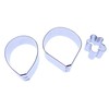 Vanda Orchid Cutter Set - Stainless Steel Sugarcraft Cutters -