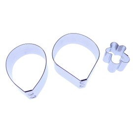Vanda Orchid Cutter Set - Stainless Steel Sugarcraft Cutters - Valley Cutter Company