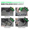 Lambolt Electric Scooter Lock - Heavy Duty Anti-Theft Folding Combination
