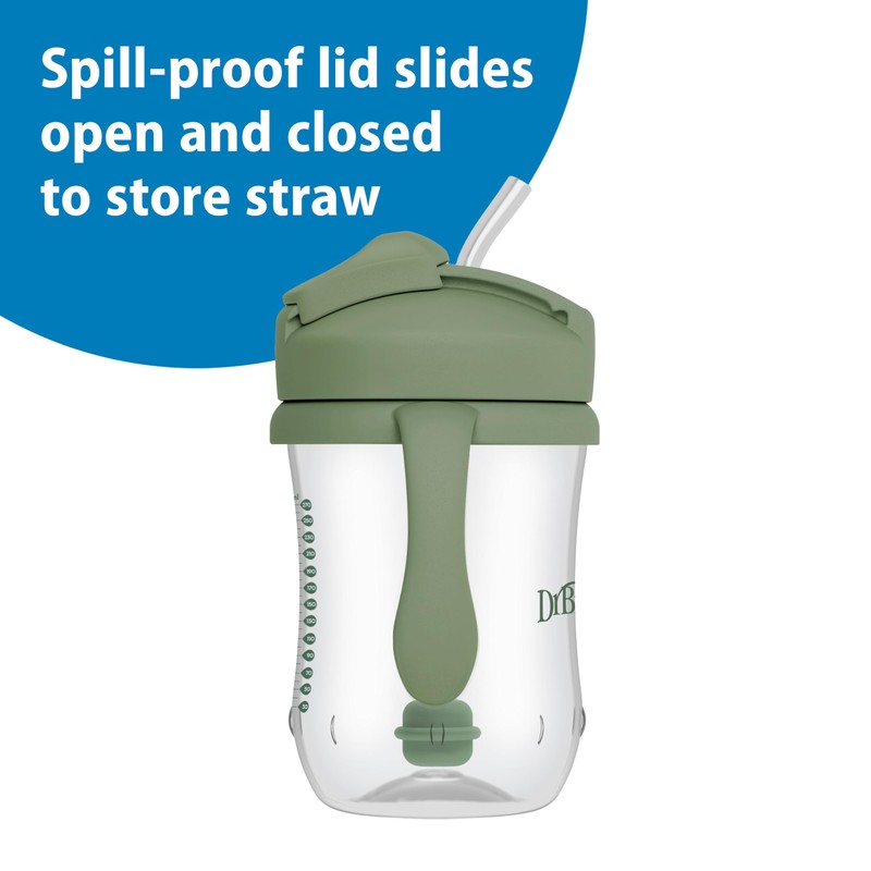 Dr. Brown's Milestones Baby's First Straw Cup, Training Cup with