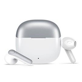 Tiksounds Bluetooth Headphones, Wireless Bluetooth 5.3 Headphones with 4 ENC Microphones, in-Ear Headphones Bluetooth 60H Deep Bass