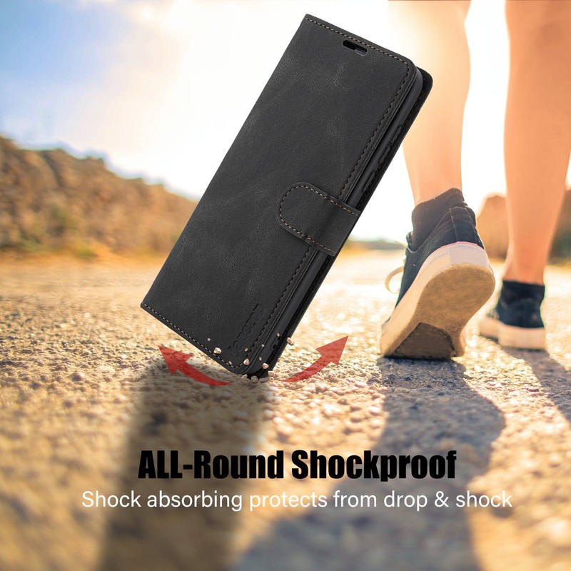 Moto G Power 2022 Wallet Case with [RFID Blocking] Card