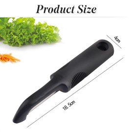 Vegetable Peeler Revolve Stainless Steel Easy Grip Fruit Carrot Apple Veggie Kiwi Durable Dishwasher Safe