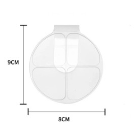 GAB 1 Paleta Para Mezclar Maquillaje Con Divisiones_acrílico