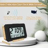 Atomic Alarm Clock - 6 inch Battery Operated Digital Clock