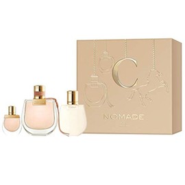 Chloe Nomade for Women 3 Pieces Hard Box Set (2.5 Eau de Parfum Spray + 3.4 Perfumed Body Lotion + 5 Ml Mini)