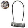 4 Digit Combination Padlock Bike Lock Cable High Security Long