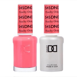DND DUO Matching Gel & Lacquer #545 - Peachy Orange