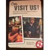 HARPOON IPA Orange Beer COASTER, Mat, Boston, MASSACHUSETTS & VERMONT